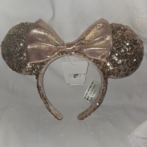 50th Anniversary Rose Gold Minnie Ears